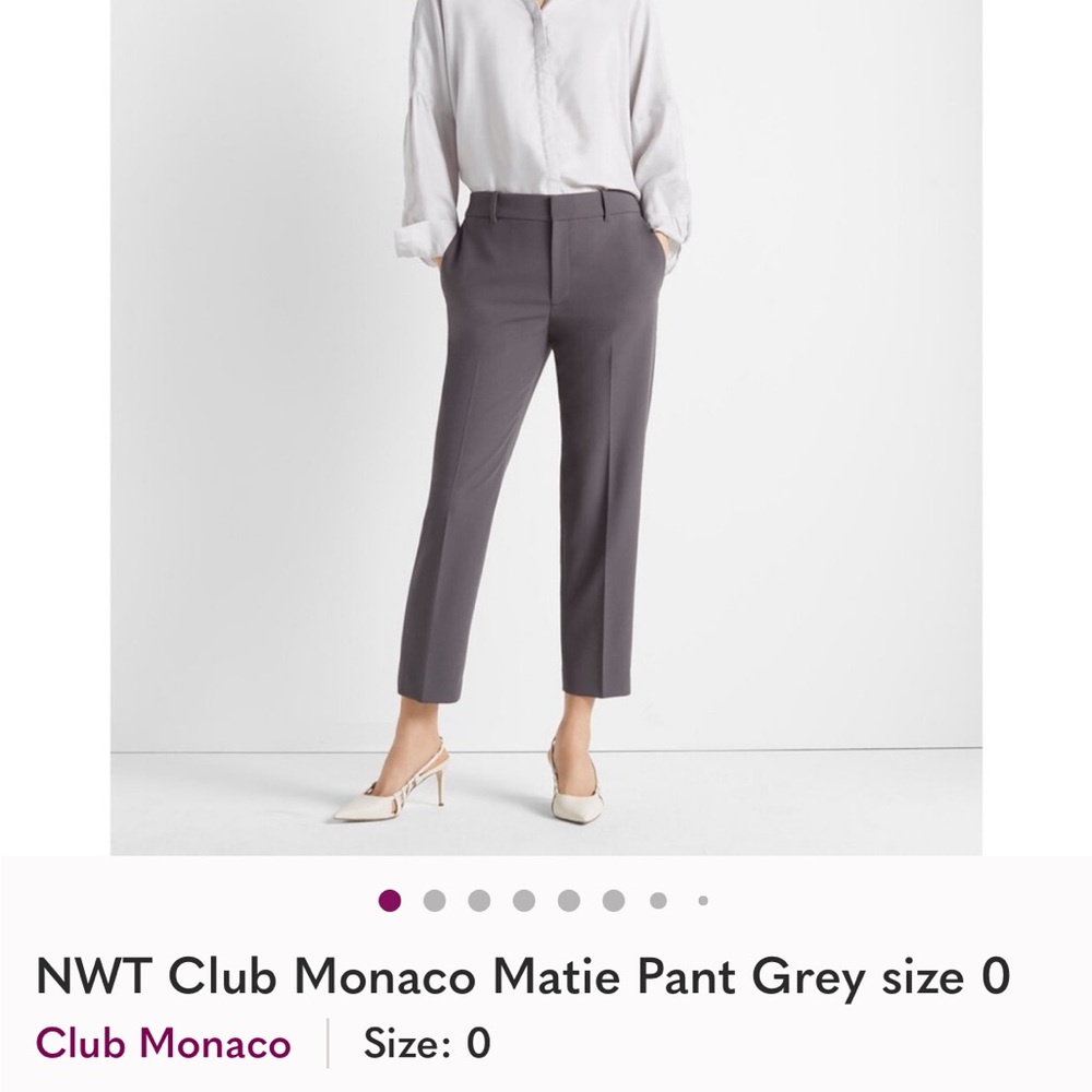 Club Monaco Gray Dress Pants